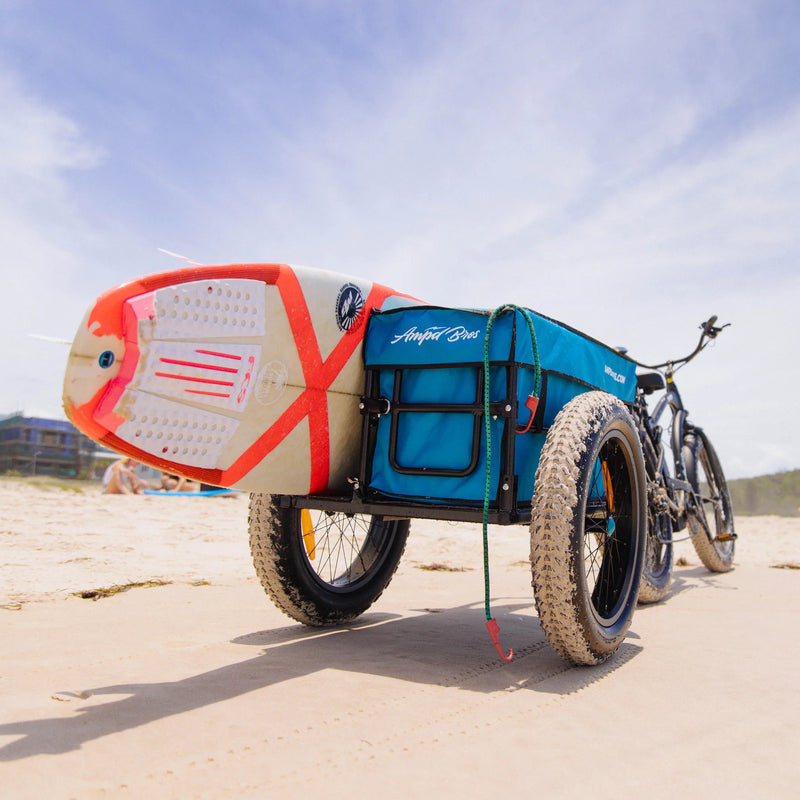 Load image into Gallery viewer, DELUXE SURF CARGO BIKE TRAILER
