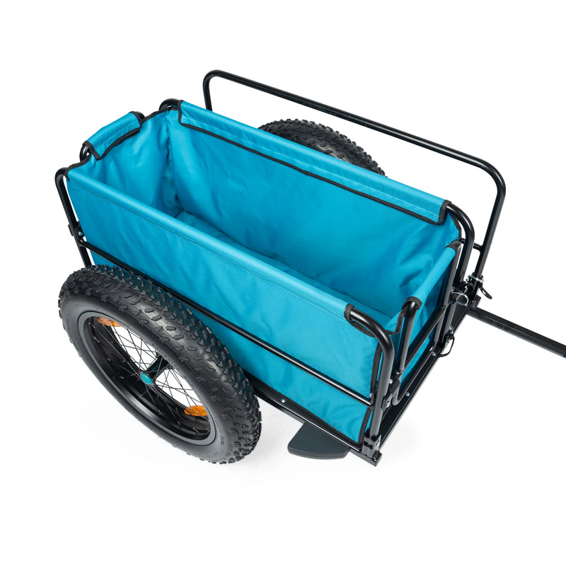 Load image into Gallery viewer, DELUXE SURF CARGO BIKE TRAILER
