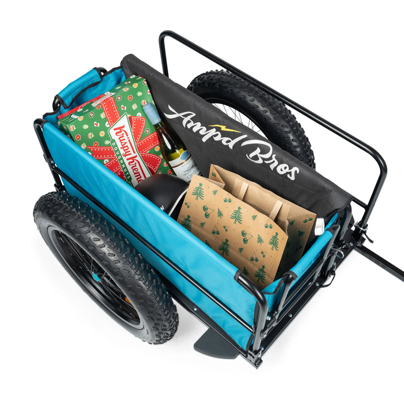 Load image into Gallery viewer, DELUXE SURF CARGO BIKE TRAILER
