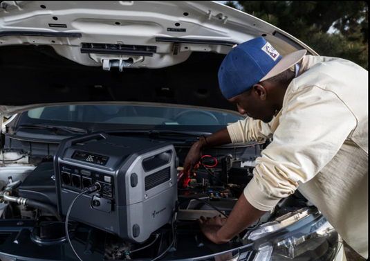 Charge your car battery for emergency