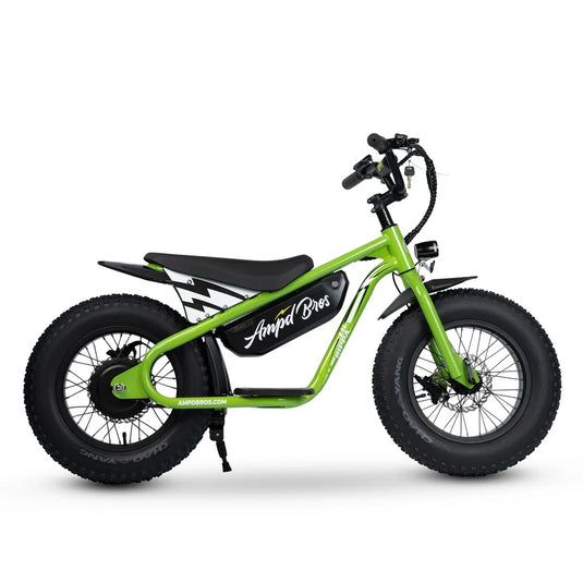 lil rippa kids electric bike green