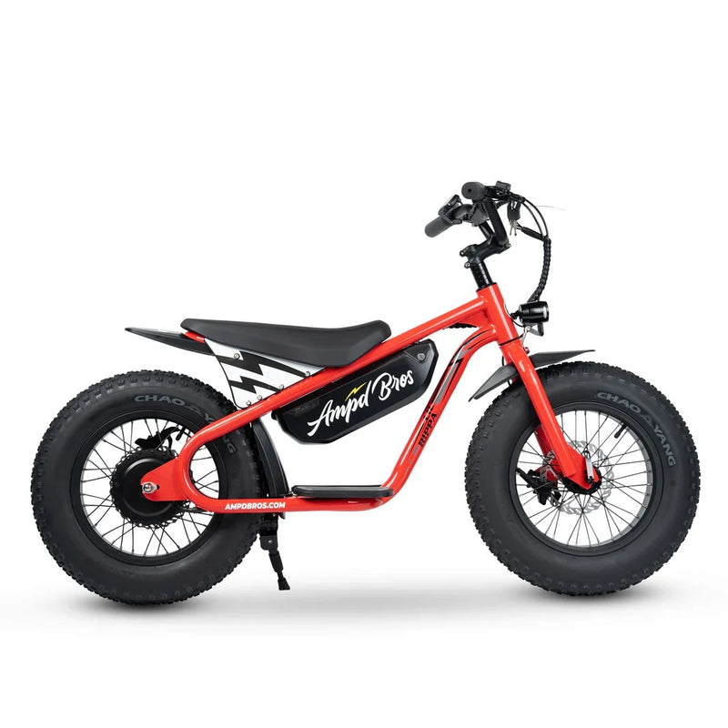 Load image into Gallery viewer, lil rippa kids electric bike red

