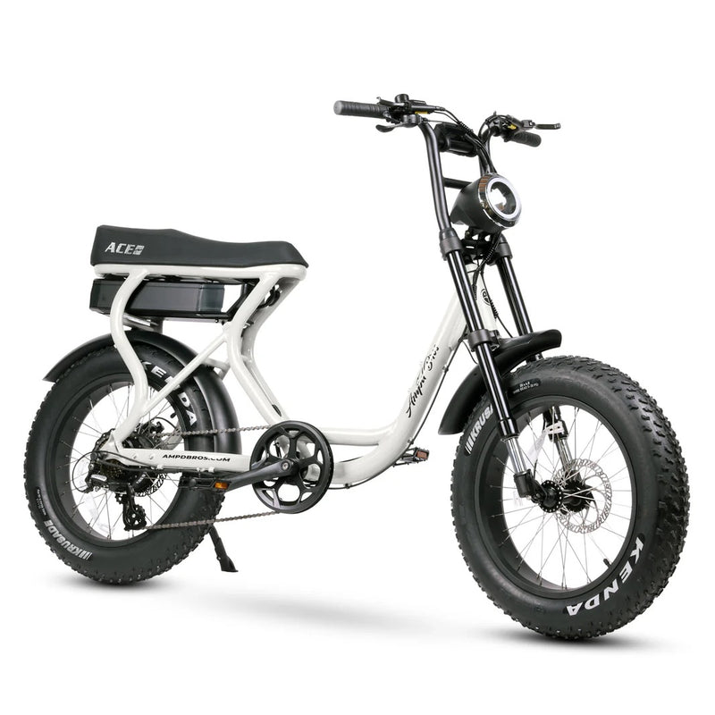 Load image into Gallery viewer, white ampd bros ebike
